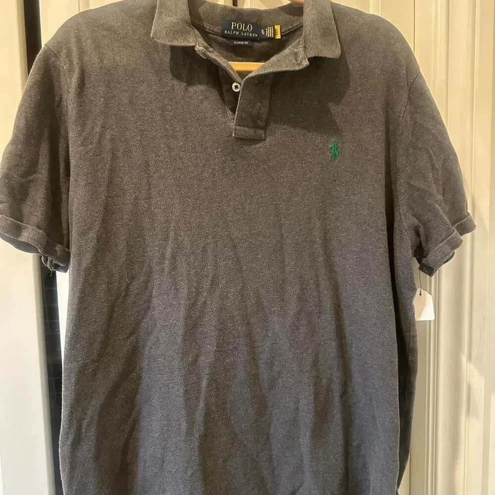 Polo-ralph-lauren Men's Grey Polo-shirts